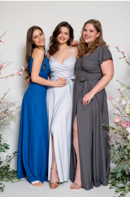 Vzorkové šaty -  zavinovací s vázáním za krk (Střih 42)