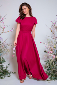 Dlouhé zavinovací šaty vel. 42+ (2Barva Výběr ze vzorníku zavinovacích sukní, Střih vel. 60 a větší)