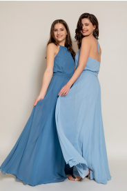 šifonové šaty pro družičky