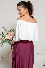 Top odhalená ramena - výběr barev (Barva Požadovanou barvu uveďte v poznámce objednávky, Velikost 44 a větší + 200Kč)