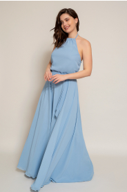Dlouhé šifonové s vázaním za krk MiaBella