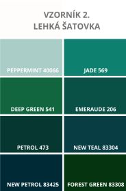 Vzorkový top s V výstřihem – boční pohled