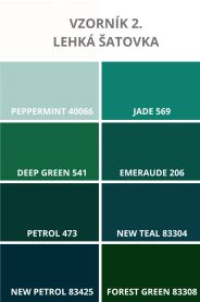 Vzorkový top s V výstřihem a rukávy – detail střihu