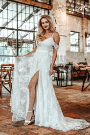 Celokrajkové svatební šaty BONITA MiaBella