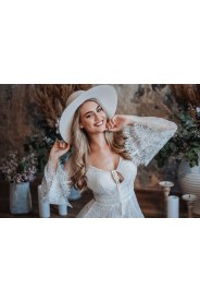 Bohémské svatební šaty Paloma