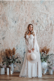 Bohémské svatební šaty Paloma