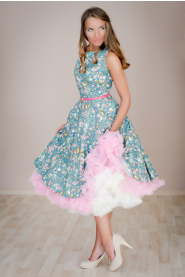 248(1) objemova spodnicka pudrova ruzova dlouha