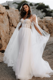 Svatební šaty Vzorkové šaty Calla MiaBella