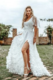 Svatební šaty Vzorkové šaty Florance – přední pohled