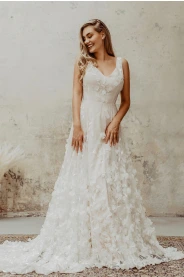 Svatební šaty Vzorkové šaty Florance – přední pohled