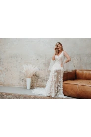 Svatební šaty Vzorkové šaty Florance – silueta modelu