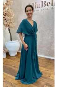 Šifonová šála - výběr barev – detail modelu