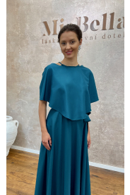 Saténová šála - výběr barev – přední pohled