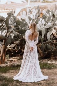 Svatební šaty Aliya – detail střihu