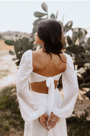 boho svatební šaty