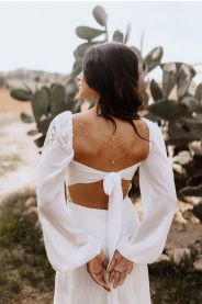 Svatební šaty Amara – detail modelu