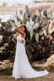 Svatební šaty Amara – detail střihu