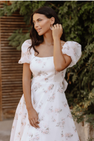 Svatební šaty Esme – detail materiálu