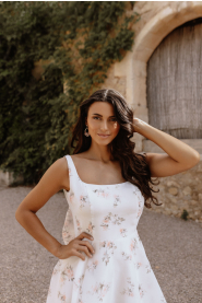 Svatební šaty Esme – detail spodní části