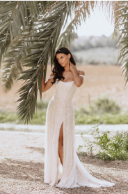 Svatební šaty Luna – silueta modelu