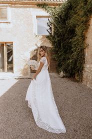 Svatební šaty Sienna – detail spodní části