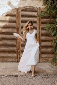 Svatební šaty Sienna – detail střihu