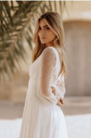 Svatební šaty Noelle – elegantní detail