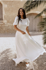 Svatební šaty Nova – jemný detail