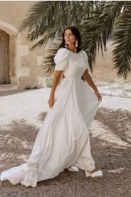 Svatební šaty Nova – detail modelu