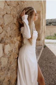 Svatební šaty Anna – detail materiálu