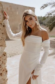 Svatební šaty Anna – přední pohled