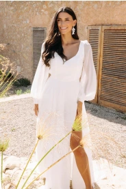 Svatební šaty Riana – elegantní detail