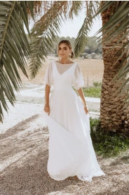 Svatební šaty Vespera – detail střihu