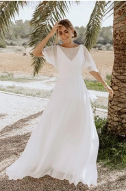 Svatební šaty Vespera – přední pohled