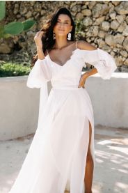 Svatební šaty Daya – detail modelu