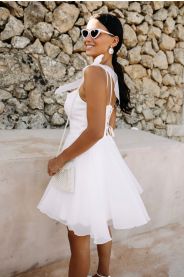 Krátké svatební šaty Giulia Mini – detail modelu