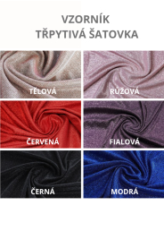 Společenské šaty KATE se šněrováním - více barev – detail střihu