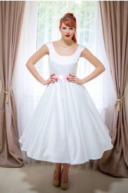 Svatební šaty Helen svatební retro šaty bílé – detail modelu