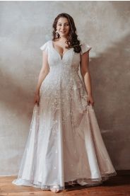 Svatební šaty pro plnoštíhlé Grace Plus MiaBella