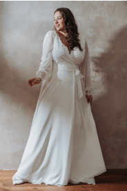 Svatební šaty pro plnoštíhlé Nerida Plus MiaBella