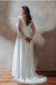 plus size svatební šaty