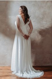 Svatební šaty pro plnoštíhlé Noelle Plus – přední pohled