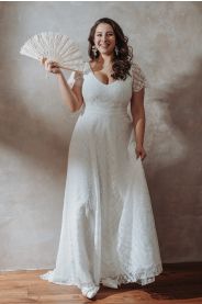 Svatební šaty pro plnoštíhlé Sienna Plus MiaBella