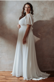 plus size svatební šaty