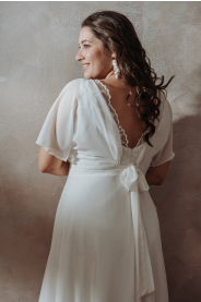 plus size svatební šaty