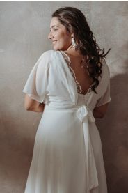 Svatební šaty pro plnoštíhlé Vespera Plus MiaBella