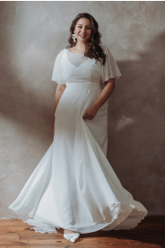 plus size svatební šaty