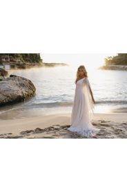 Svatební šaty Inca – pohled zblízka