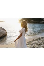 Svatební šaty Inca – decentní detail