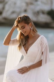 Svatební šaty Inca – přední pohled